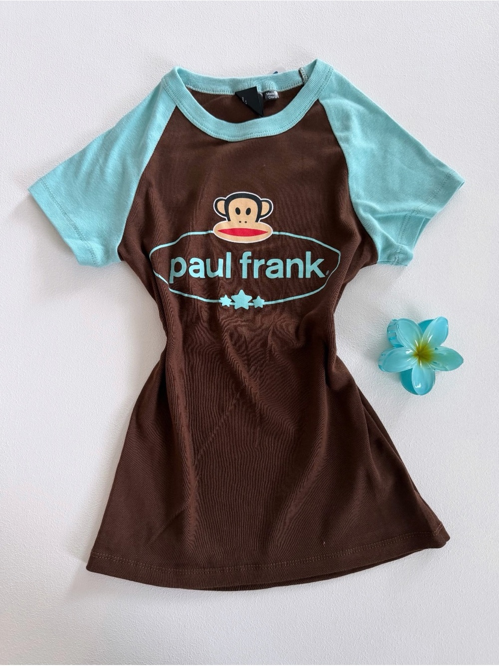 Paul Frank Brown & Turquoise Graphic Top